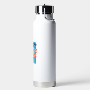 American Honey Patriotic Bow Vintage Shirt Design_ Water Bottle
