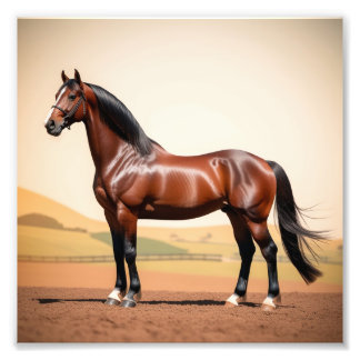 American horse photo print