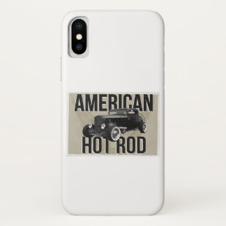 American Hot Rod - Brown version. iPhone X Case