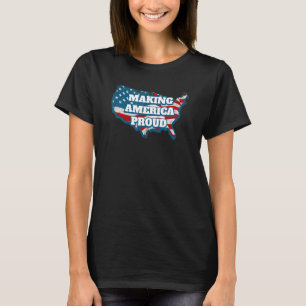 American Huh 4th of July Independence Fourth of Ju T-Shirt