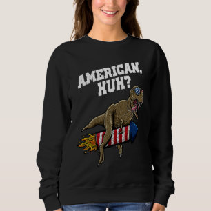 American Huh Independence 4th of July Freedom Four Sweatshirt