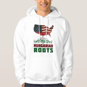 American Hungarian Roots Hoodie