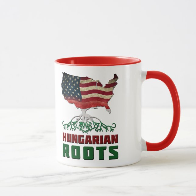 American Hungarian Roots Mug (Right)