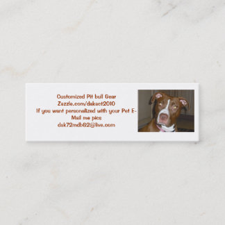 American Icon APBT LOVE Mini Business Card