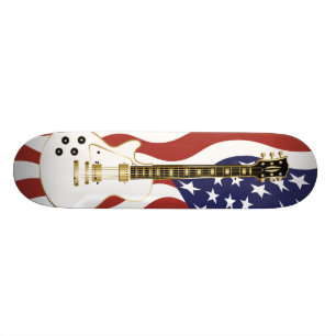American Icon Electric Guitar Skateboard