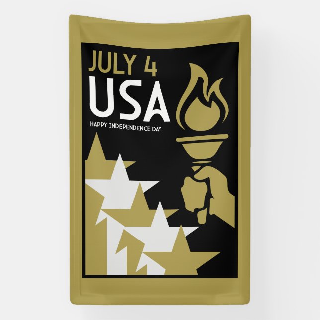 American Independence Day Banner (Vertical)