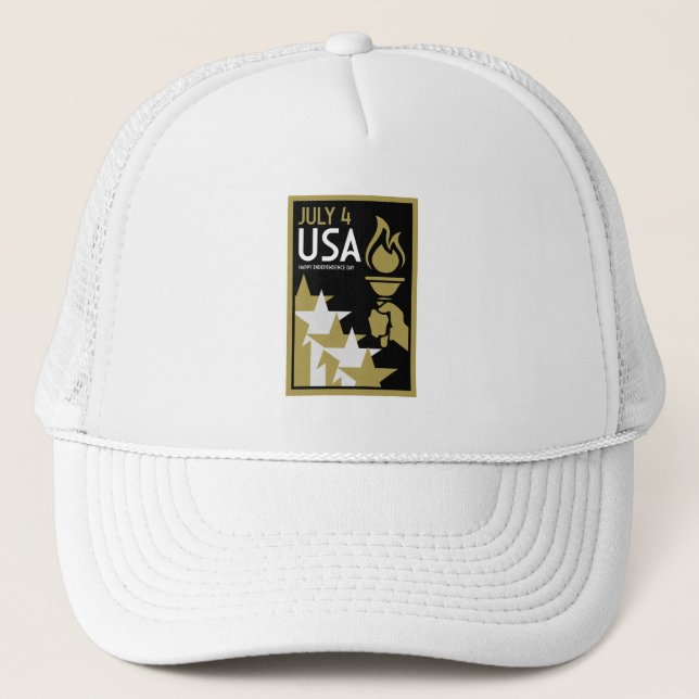 American Independence Day Trucker Hat (Front)