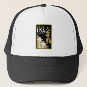 American Independence Day Trucker Hat