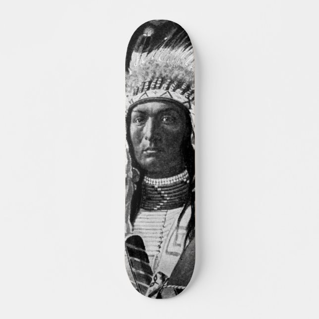 American Indian Chief Skateboard (Front)