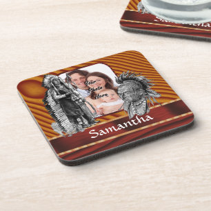 American Indian chiefs Coaster
