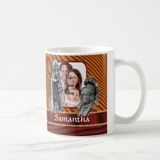 American Indian chiefs Coffee Mug (Right)