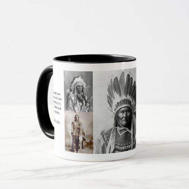 "American Indian Chieftains" Coffee Mug (Front Left)