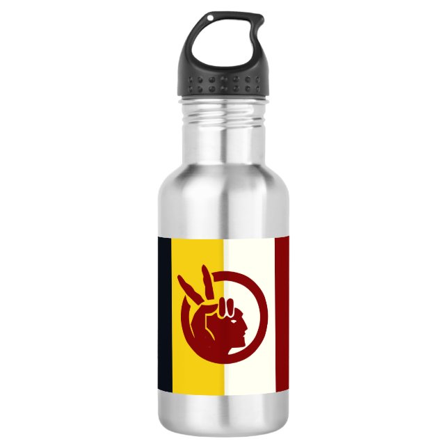 American Indian Movement  710 Ml Water Bottle (Front)