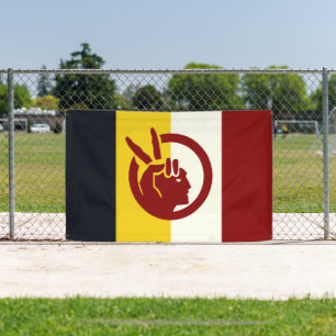 American Indian Movement flag Banner