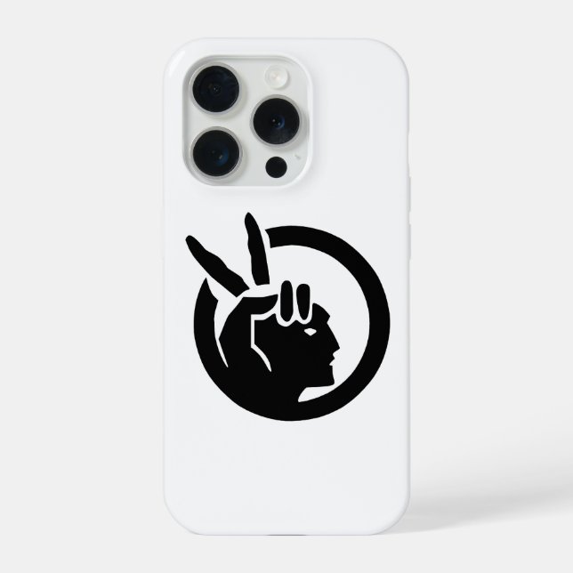American Indian Movement flag iPhone Case (Back)