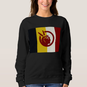 American Indian Movement flag Sweatshirt