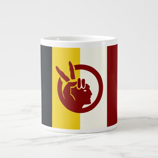 American Indian Movement  Large Coffee Mug (Front)