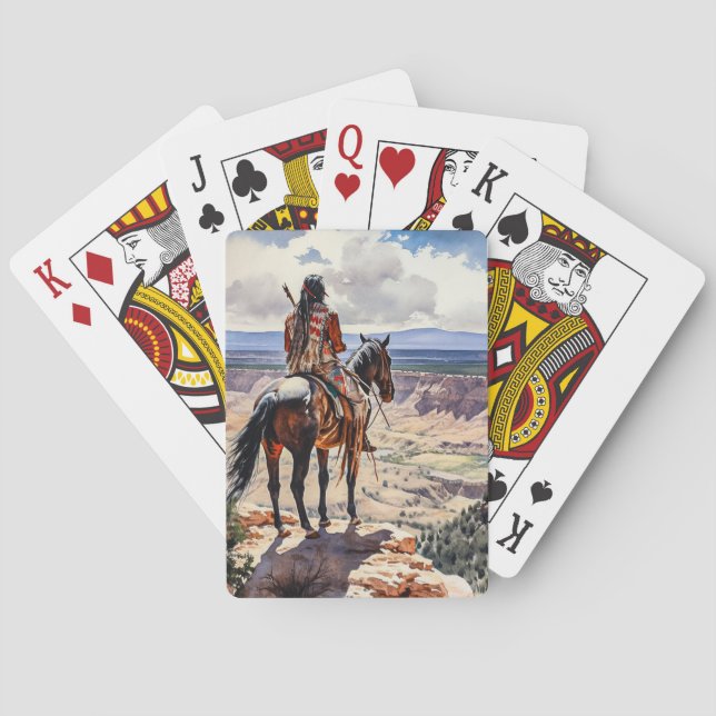 American Indian Playing Cards (Back)