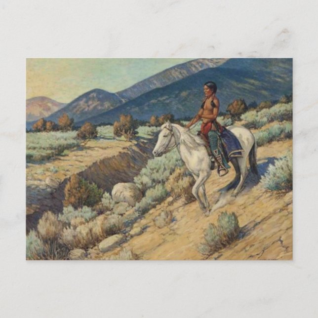 American Indian Postcard (Front)