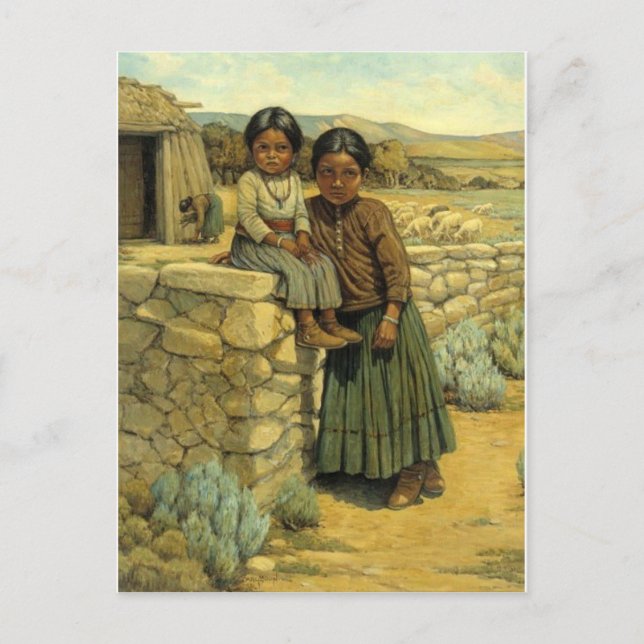 American Indian Postcard (Front)