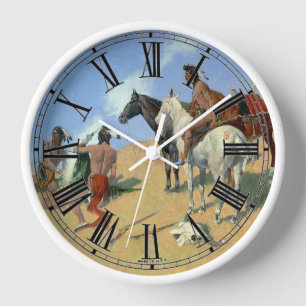 American Indian smoke signals Clock