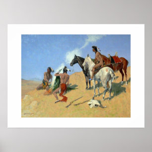 American Indian smoke signals Poster