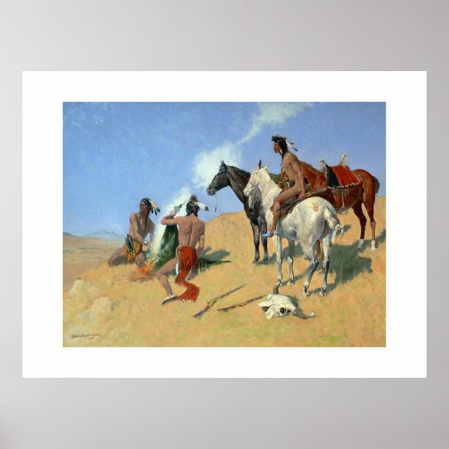 American Indian smoke signals Poster (Front)