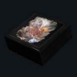 American Indian Wedding Night Vignette Gift Box<br><div class="desc">American Indian Wedding Night Beautiful surreal collage of an American Indian couple - she kneels before him on the red rocks- while his hand rests on her shoulder- this is overlaid onto a background of abstract feathers- in the top left corner is a white buffalo cloud vignette appearing to be...</div>