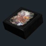 American Indian Wedding Night Vignette Gift Box<br><div class="desc">American Indian Wedding Night Beautiful surreal collage of an American Indian couple - she kneels before him on the red rocks- while his hand rests on her shoulder- this is overlaid onto a background of abstract feathers- in the top left corner is a white buffalo cloud vignette appearing to be...</div>