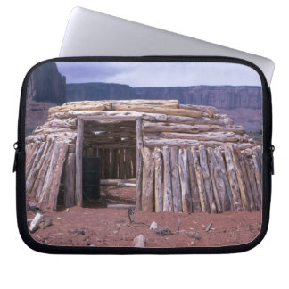 American Indian Wooden Fort Laptop Sleeve