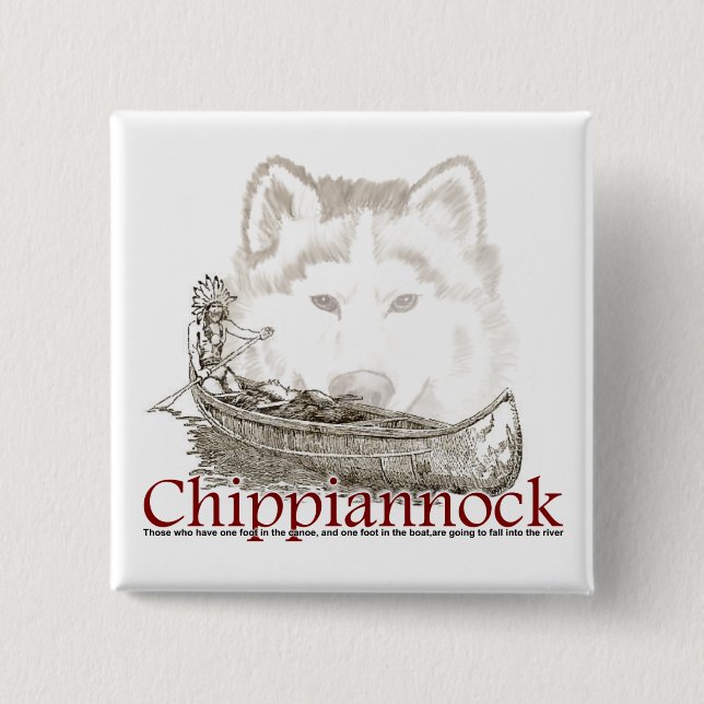 American Indian Words Of Wisdom Button (Front)