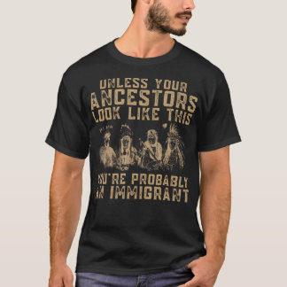 American Indian You'Re Probably An Immigrant T-Shirt