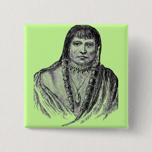 American Indians Button
