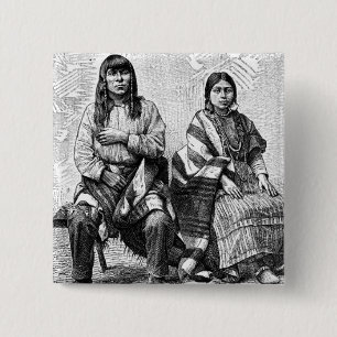 American Indians Button