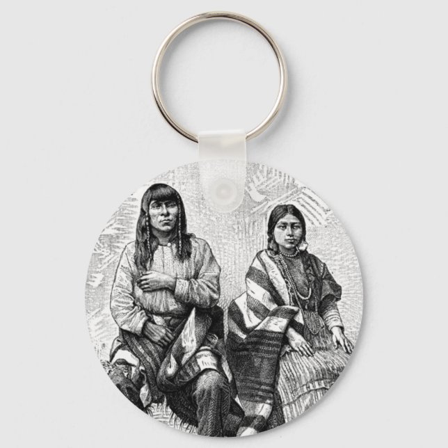 American Indians Keychain (Front)