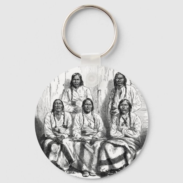 American Indians Keychain (Front)