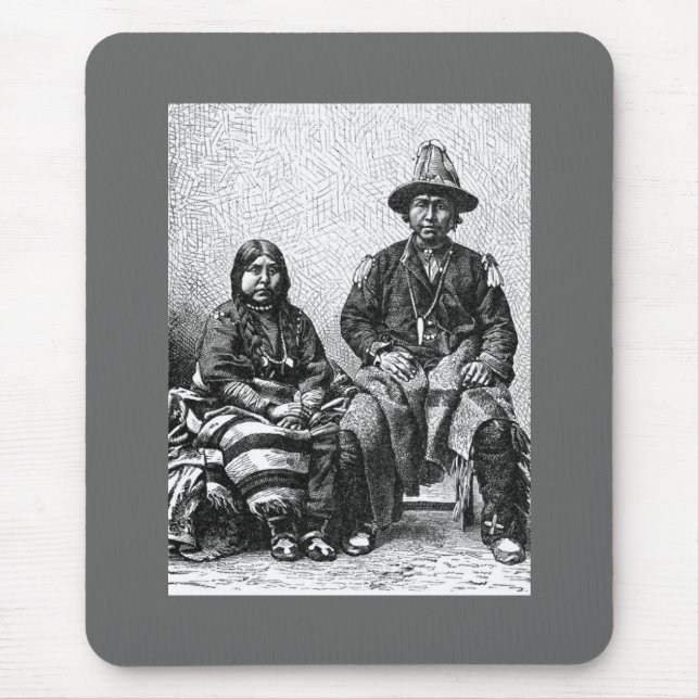 American Indians Mouse Pad (Front)