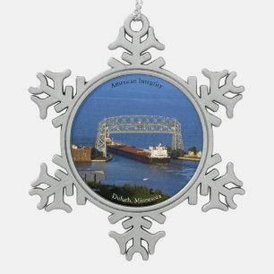 American Integrity Duluth ball/snowflake ornament