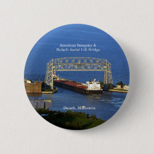 American Integrity in Duluth button