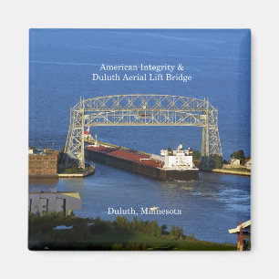 American Integrity in Duluth magnet