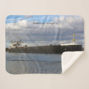 American Integrity sherpa blanket