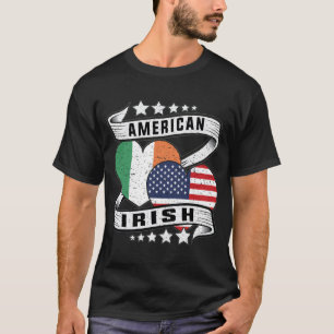 American Irish flag shirt 