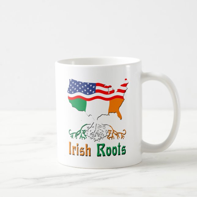 American Irish Roots Coffee Mug (Right)