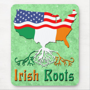 American Irish Roots Mousemat