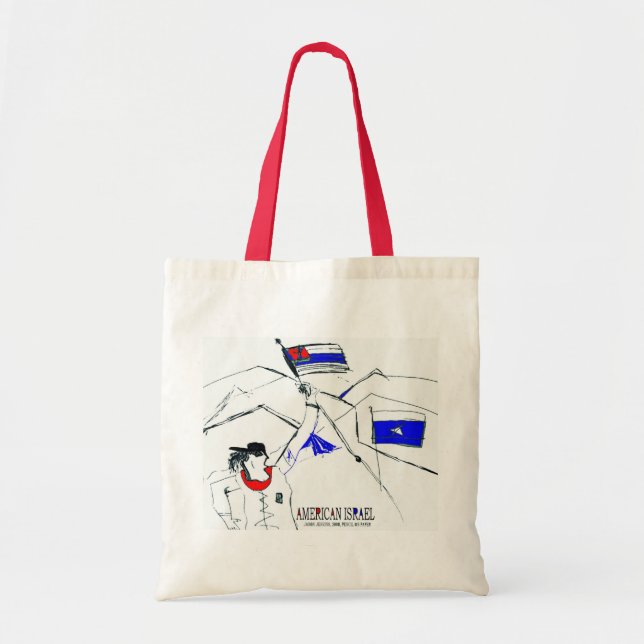 AMERICAN ISRAEL TOTE BAG (Front)