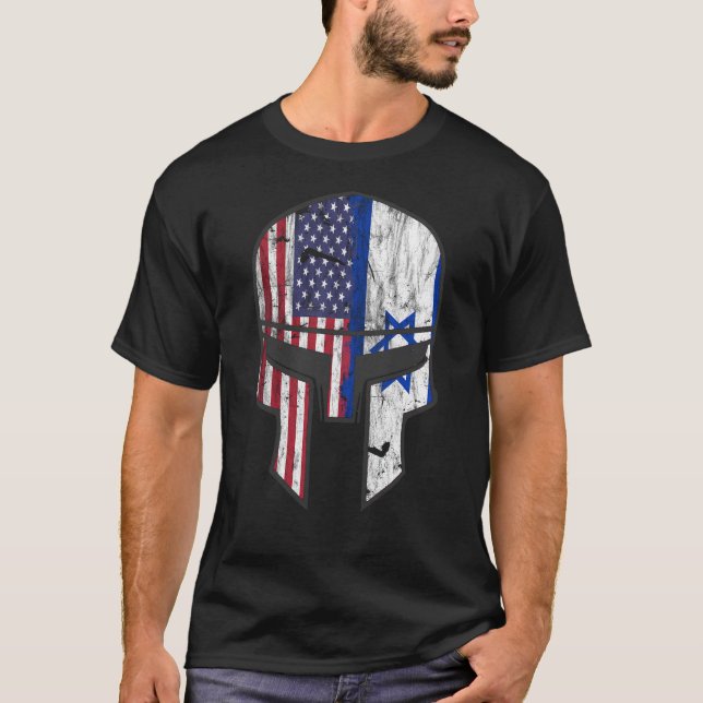American-Israeli Alliance - Spartan Pride T-Shirt (Front)