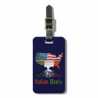 American Italian Roots Luggage Tag