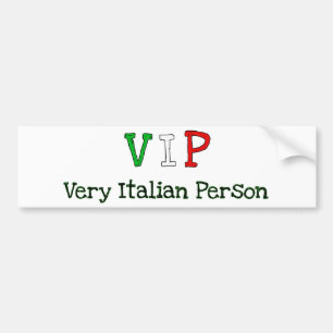 American Italians and proud Bumper Sticker