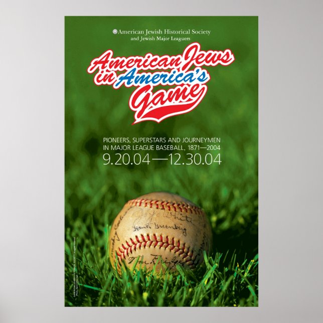 American Jews In America's Game Poster (Front)