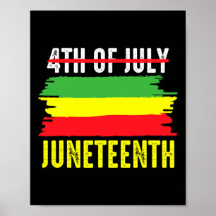 American Juneteenth Is My Independence Day 2 Poster